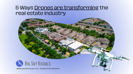 5 ways Drones are transforming a real estate industries